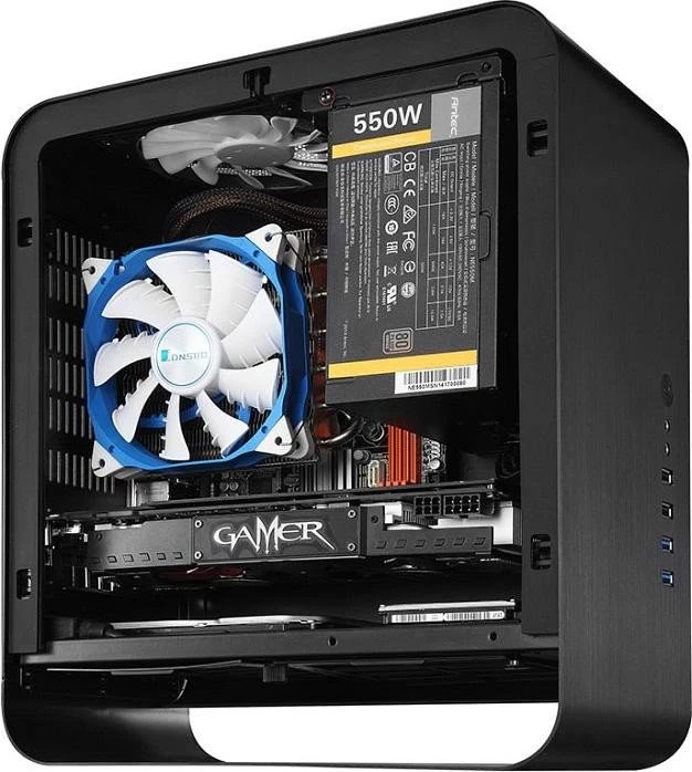 Jonsbo UMX1 Plus schwarz, Mini-ITX
