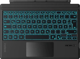 Inateck Bluetooth-Tastatur-Hülle für Surface Pro 7/7+/6/5/4, schwarz, DE