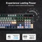 Epomaker TH108 Pro Wireless, Black, LEDs RGB, hot-swap, Epomaker Creamy Jade, USB/Bluetooth, US Vorschaubild