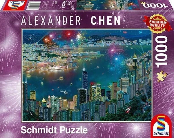 Schmidt Spiele Feuerwerk über Hongkong