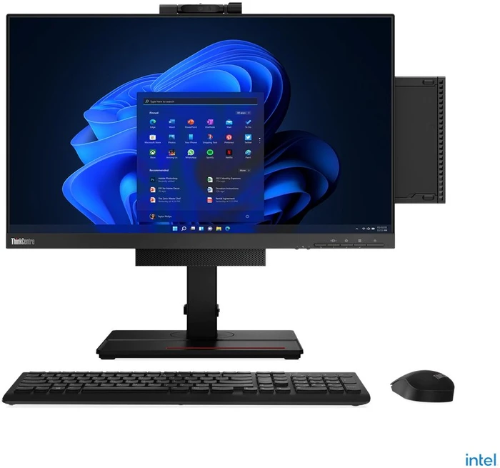 Lenovo ThinkCentre M70q Gen 3 Tiny, Black, Core i5-12400T, 8GB RAM, 256GB SSD, DE