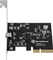 SilverStone ECU06, 1x USB-C 3.2, PCIe 3.0 x4 Vorschaubild