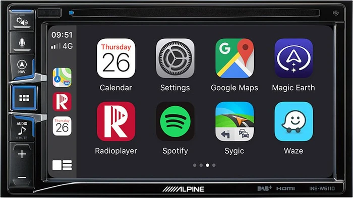 Alpine INE-W611D
