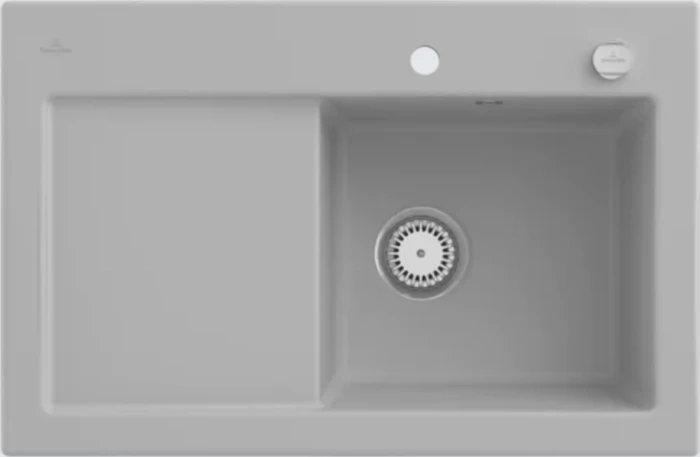 Villeroy & Boch Subway 45 Einbau Becken rechts mit Ablauffernbedienung steam