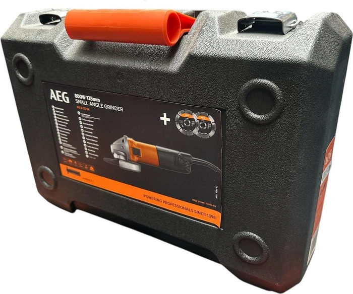 AEG WS 8-125 SK Elektro-Winkelschleifer inkl. Koffer