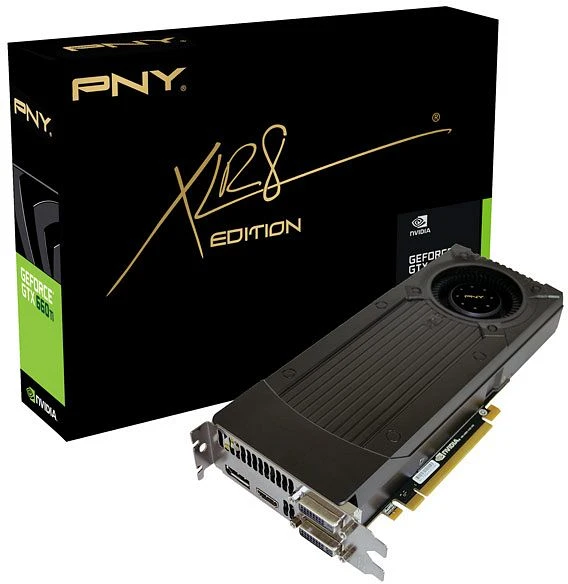 PNY GeForce GTX 660 Ti XLR8 Edition, 2GB GDDR5, 2x DVI, HDMI, DP