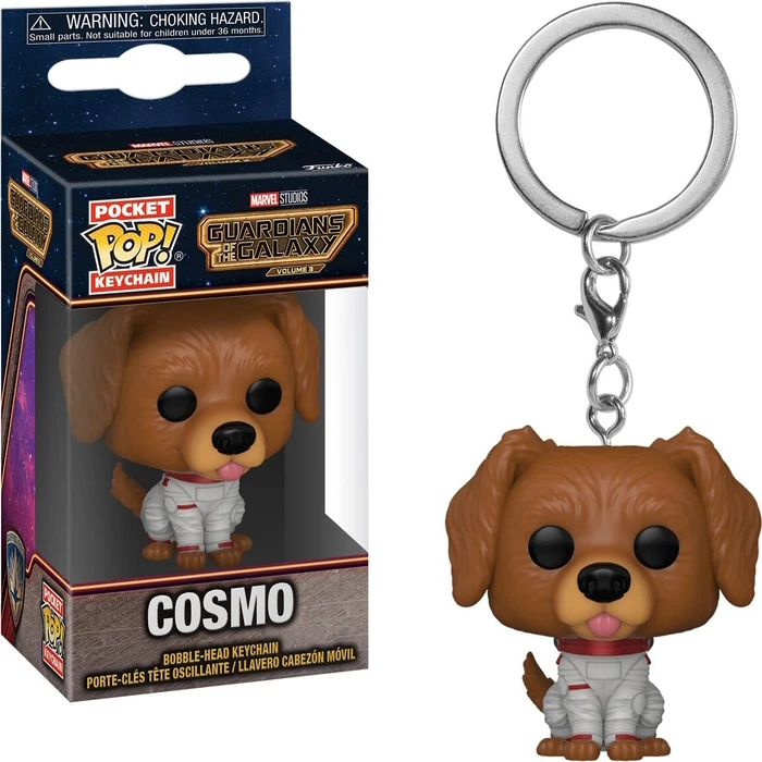 FunKo Pop! Heroes - Marvel Guardians of the Galaxy Vol. 3 - Cosmo The Space Dog Schlüsselanhänger