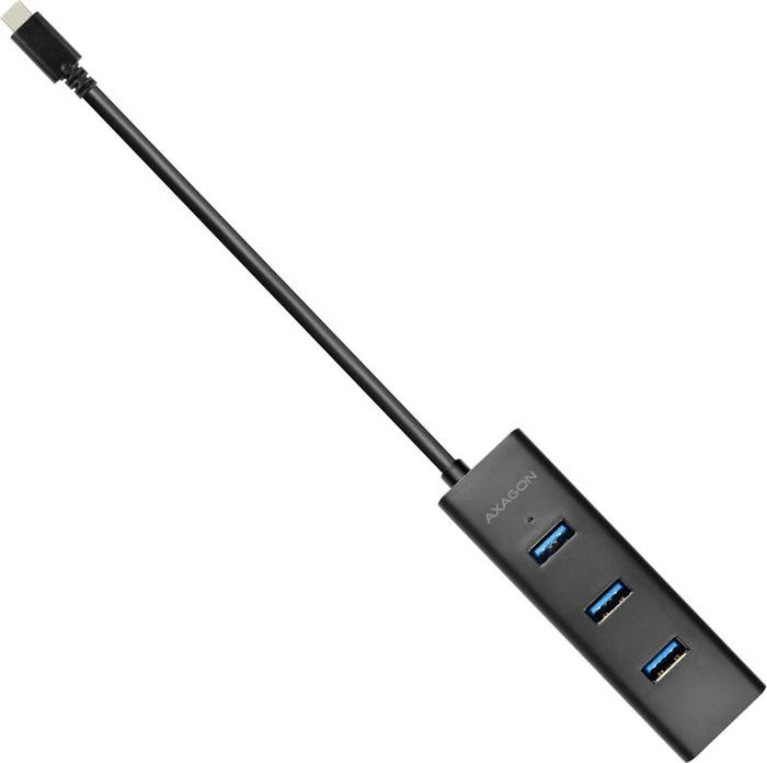 Axagon USB-Hub, 4x USB-A 3.0, USB-C 3.0 [Stecker]