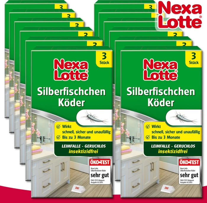 Evergreen Garden Care Nexa Lotte Silberfischchen-Köder, 3 Stück