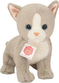 Teddy Hermann Babykatze 24cm grau