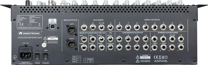 Omnitronic LMC-2642FX – Bild 3 von 3