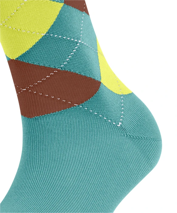 Falke Sensitive Argyle Socken fjordblue (Damen)