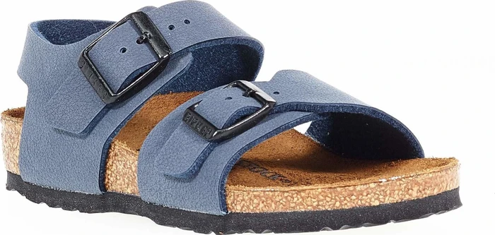 Birkenstock New York Birko-Flor Nubuk navy (Junior)