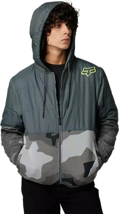 Fox Racing Lindon Sasquatch Zip Hoodie black camouflage (Herren)