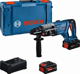Bosch Professional GBH 18V-28 D Akku-Bohr-/Meißelhammer inkl. L-Boxx + 2 Akkus 5.5Ah