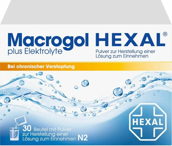 Macrogol Hexal plus Elektrolyte Pulver, 30 St Image