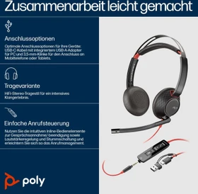 Poly Blackwire C5220 USB-C/A