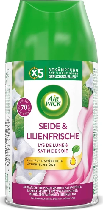 Air Wick Freshmatic Max Seide & Lilienfrische Duftspray Refill, 250ml