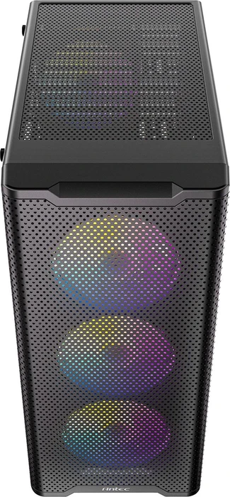 Antec VX310 ARGB, schwarz, Glasfenster