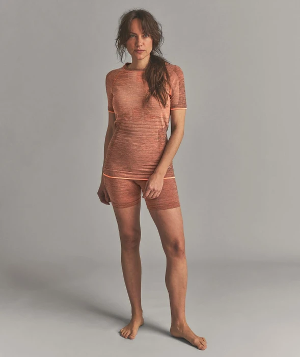 Ortovox 230 Competition Funktionsshirt kurzarm faded tangerine (Damen)