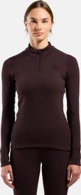 Odlo Natural Merino 260 Baselayer Half Zip Funktionsshirt langarm fudge (Damen)