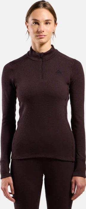 Odlo Natural Merino 260 Baselayer Half Zip Funktionsshirt langarm (Damen)