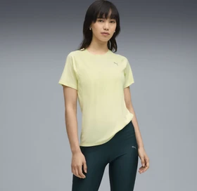 Puma Veolocity Laufshirt kurzarm gold moon