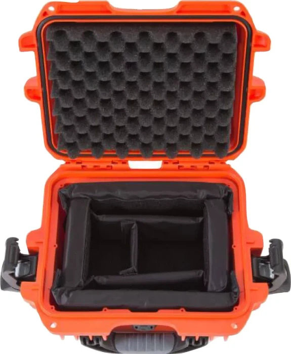 Nanuk 905 Schutzkoffer mit Trennwand orange