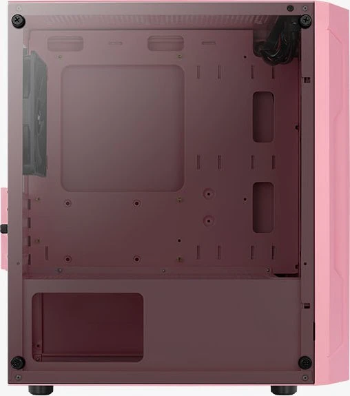 AeroCool Trinity Mini Pink, rosa, Glasfenster