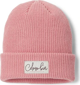 Columbia Lost Lager Recycled Beanie pink agave/script