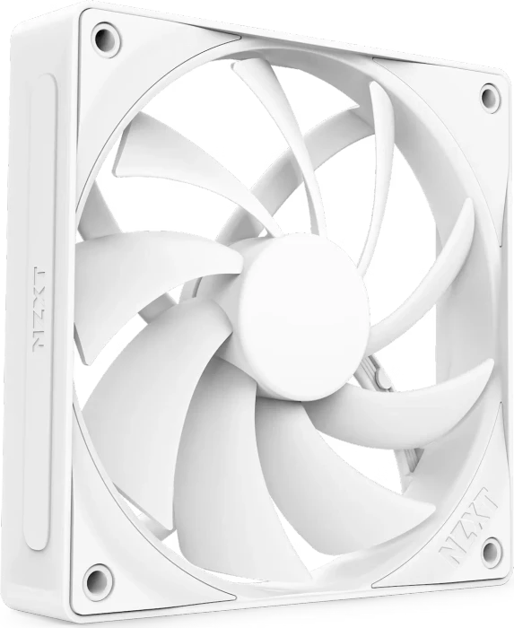 NZXT F Series F120Q (2024), Matte White, weiß, 120mm