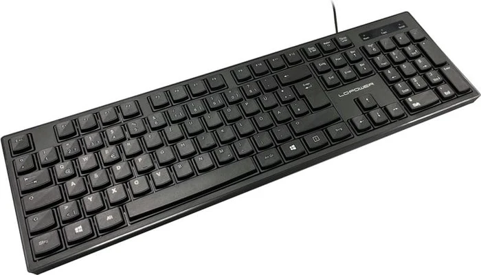 LC-Power BK-903 Keyboard, schwarz, USB, DE
