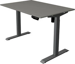 Kerkmann Move 1 elektrisch höhenverstellbarer Sitz-Steh-Schreibtisch 120x80cm graphit/anthrazit