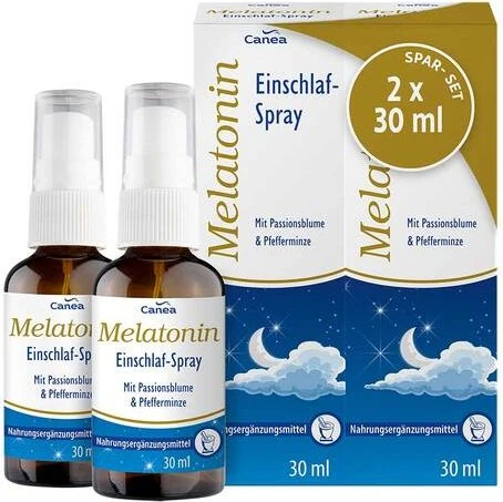 Canea Melatonin Einschlaf-Spray, 60ml (2x 30ml)