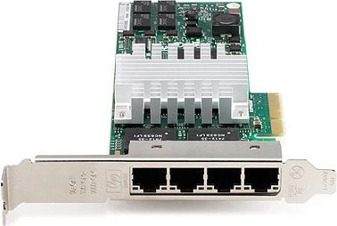 HP NC364T LAN-Adapter, 4x RJ-45, PCIe x4