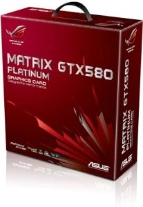 ASUS Matrix GeForce GTX 580, MATRIX GTX580 P/2DIS/1536MD5, 1.5GB GDDR5, 2x DVI, HDMI, DP