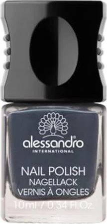 Alessandro Nail Polish Nagellack 76 New York Grey, 10ml