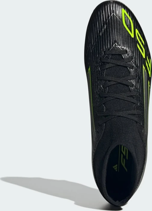 adidas F50 League Mittelharte/Hart- und Aschenplätze core black/iron metallic/lucid lemon