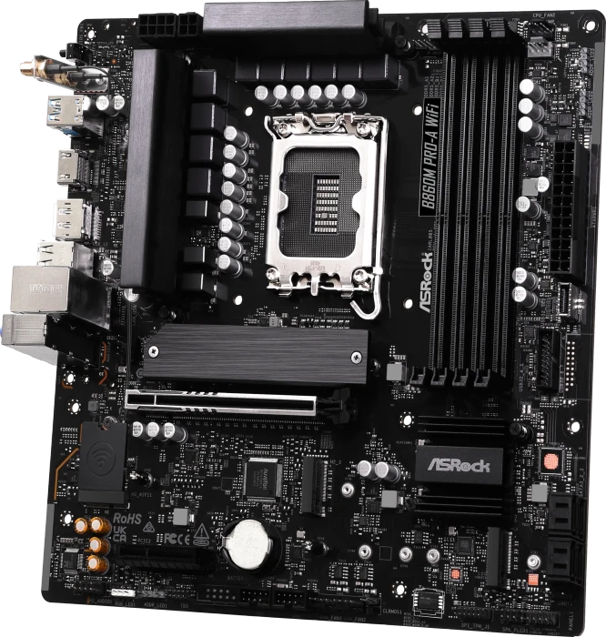 ASRock B860M Pro-A WiFi (Intel 1851)