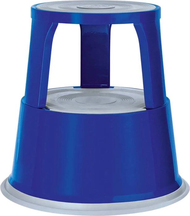Wedo Step Rollhocker Metall, blau