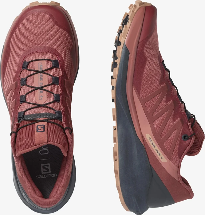 Salomon Sense Ride 4 brick dust/india ink/sirocco (Damen)