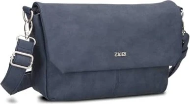 Zwei Mademoiselle.M M60 Umhängetasche nubuk blue