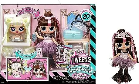 MGA Entertainment L.O.L. Surprise! - Tweens Surprise Swap Fashion Doll - Bronze-2-Blonde Billie
