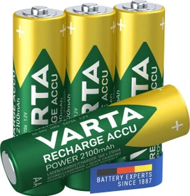 Varta Recharge Accu Power Mignon AA NiMH 2100mAh, 4er-Pack