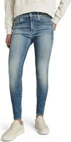 G-Star 3301 Skinny Jeans faded blue topaz (Damen)