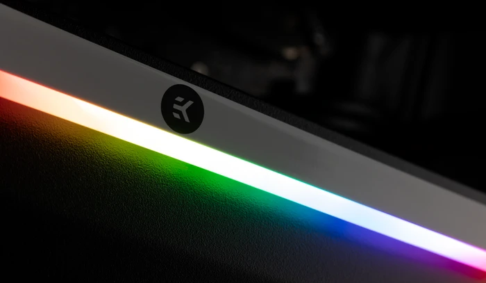 EK Water Blocks EK-Loop D-RGB LED Edge Diffused Strip, ARGB beleuchtet, 50cm, schwarz