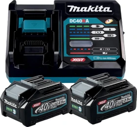 Makita Powersource-Kit Starterset 40V, 2.5Ah, Li-Ionen, 2 Akkus [5.0Ah] [200Wh]