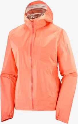 Salomon Bonatti Waterproof Funktionsjacke peach amber (Damen)