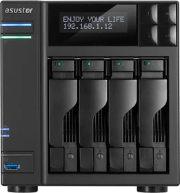 Asustor AS6404T, 8GB RAM, 2x RJ-45 1000Base-T, 1x USB-C 3.0