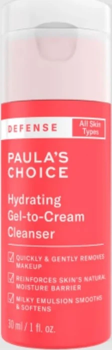 Paula's Choice Defense Hydrating Gel-to-Cream Cleanser, 30ml